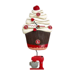 ALLEN DESIGNS OROLOGIO DA PARETE CUPCAKE FROSTING PLEASE P2156