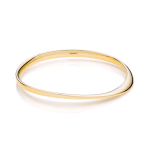 UNOAERRE BRACCIALE BANGLE ARGENTO DORATO 6322