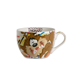 TAZZA COLAZIONE PORCELLANA TAZMANIA ML480 116006